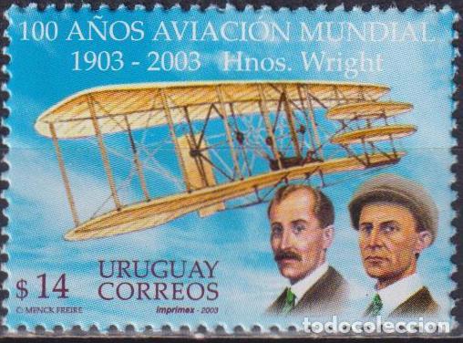 Sellos: Uruguay 2003 Aeronave MNH - Foto 1