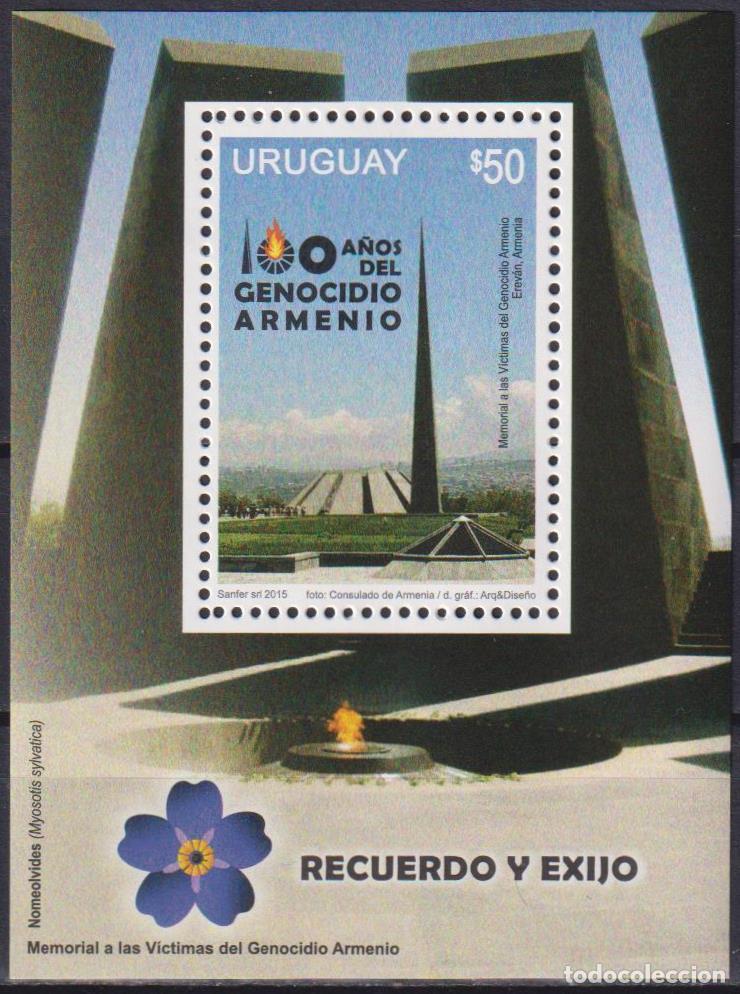 Sellos: Uruguay 2015 Monumentos MNH - Foto 1