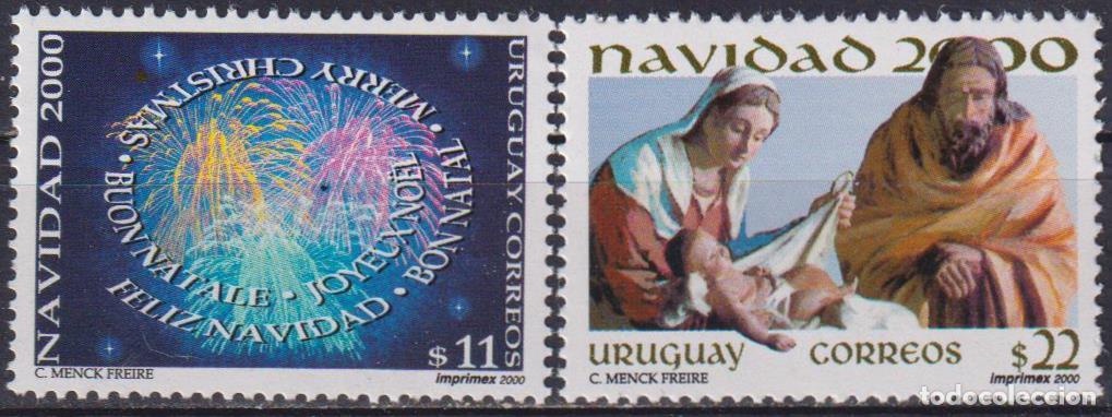 Sellos: Uruguay 2000 Navidad Navidad MNH - Foto 1