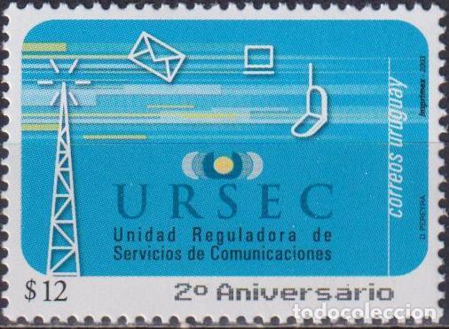 Sellos: Uruguay 2003 Conexi&oacute;n MNH - Foto 1