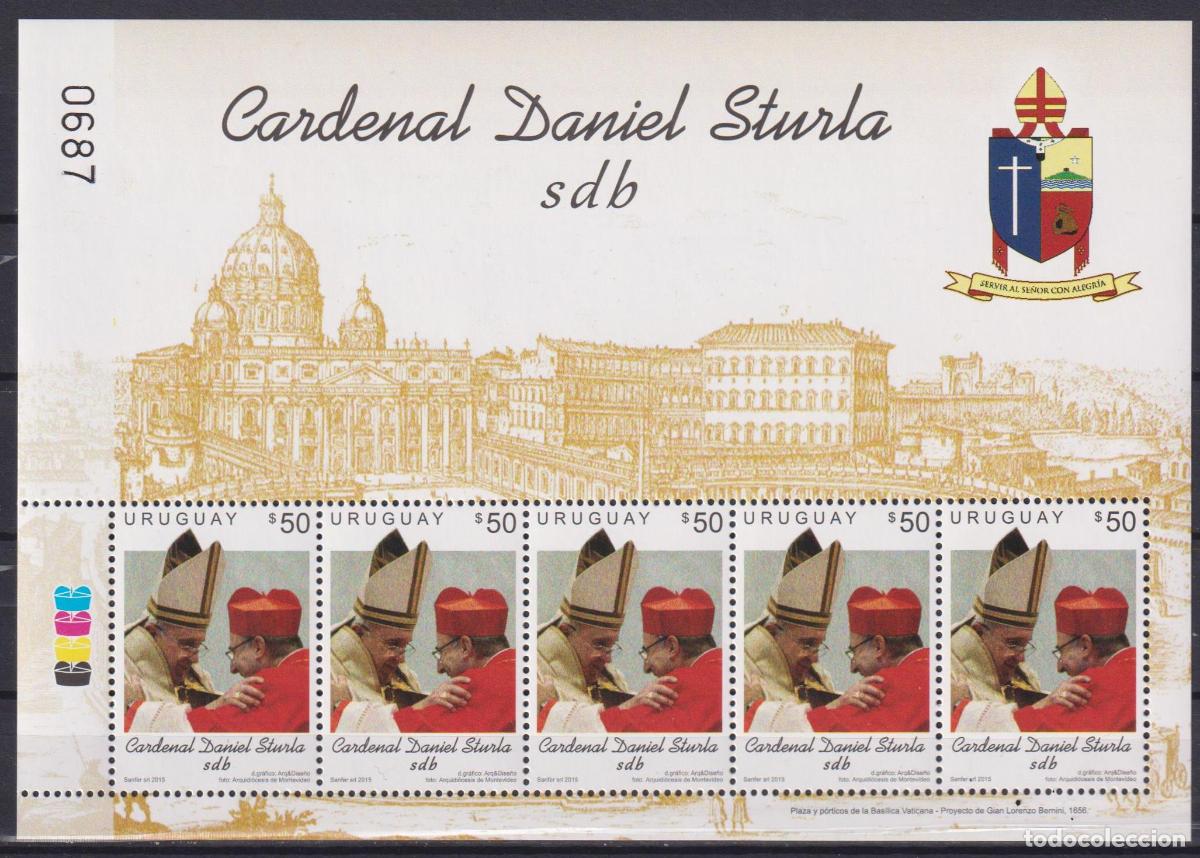 Sellos: Uruguay 2015 Religi&oacute;n MNH - Foto 1