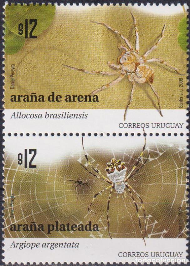 Sellos: Uruguay 2009 insectos MNH - Foto 1