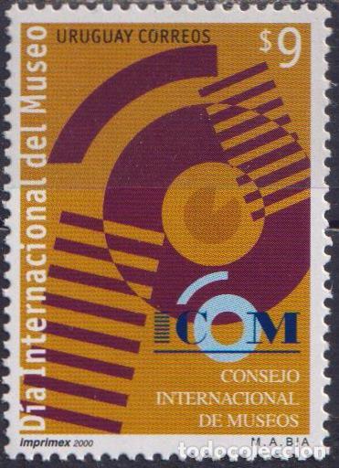Sellos: Uruguay 2000 D&iacute;a Internacional de los Museos Museos MNH - Foto 1