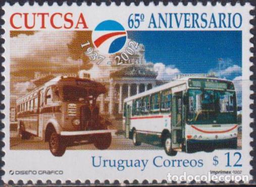 Sellos: Uruguay 2002 Transporte MNH - Foto 1