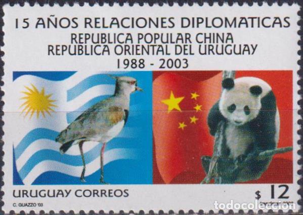 Sellos: Uruguay 2003 Aves MNH - Foto 1