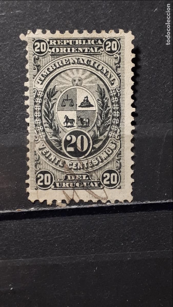 Sellos: URUGUAY. A&Ntilde;O 1894 &deg;. - Foto 1