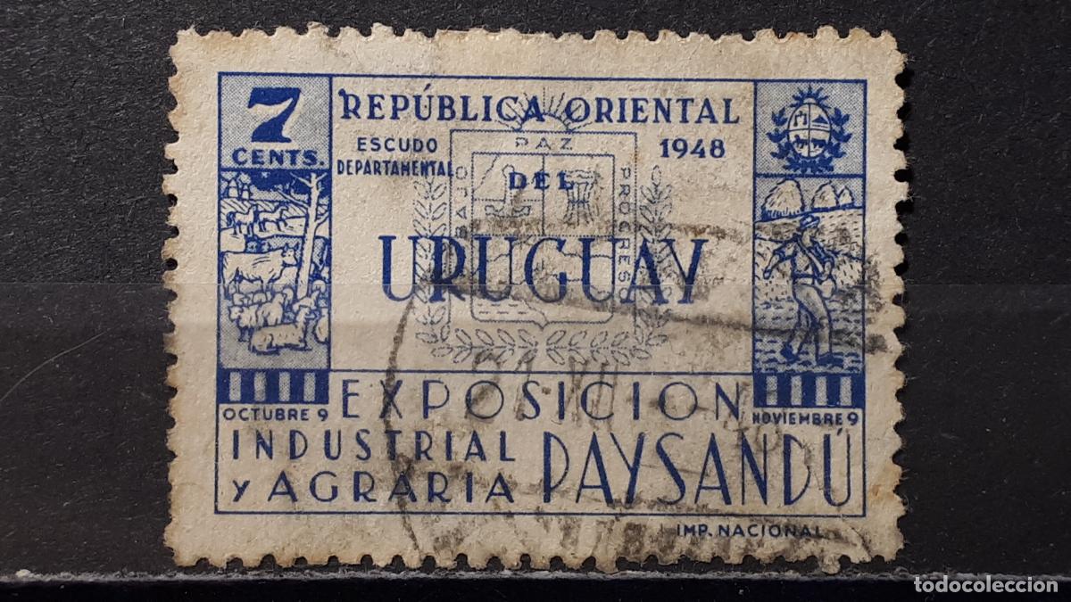 Sellos: URUGUAY. A&Ntilde;O 1948. &deg;. YVERT 594 - Foto 1