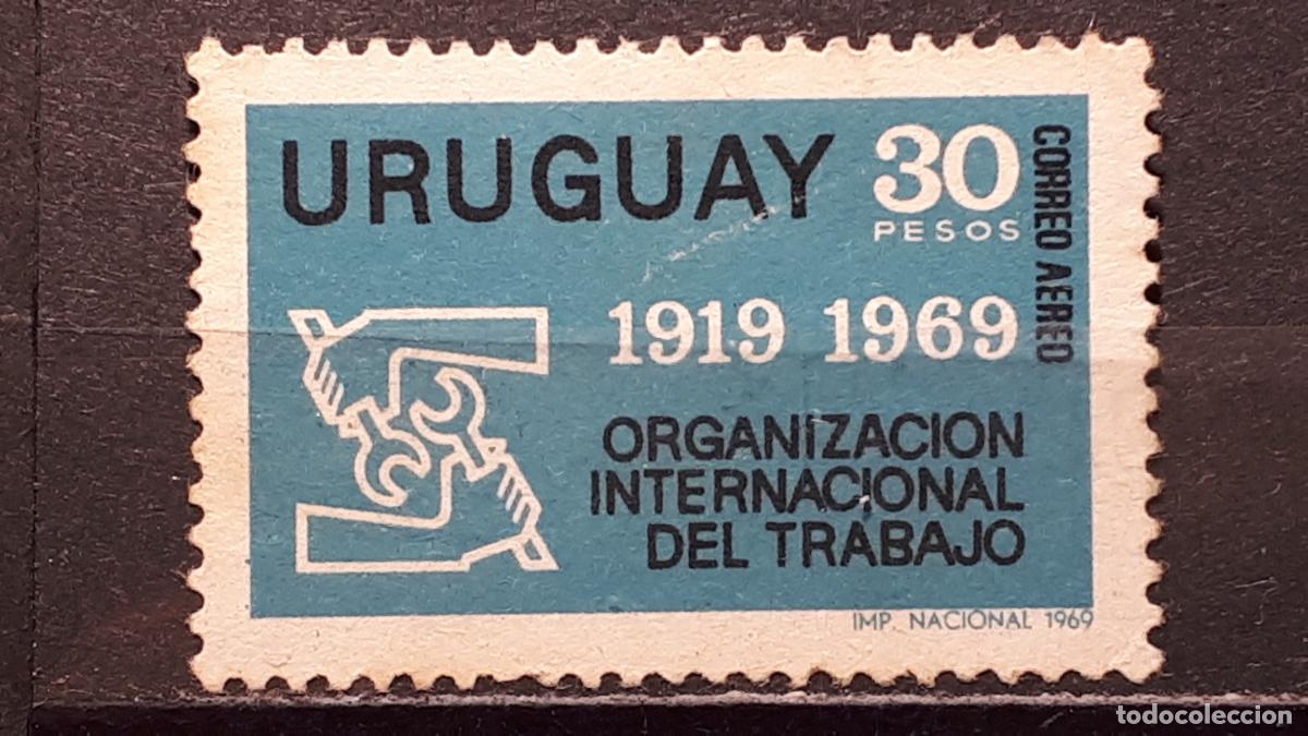 Sellos: URUGUAY. A&Ntilde;O 1969. &deg;. YVERT 352 - Foto 1