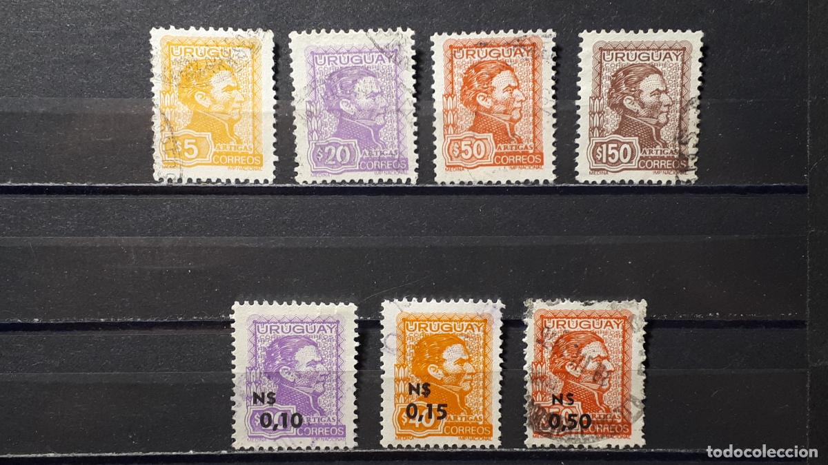 Sellos: URUGUAY. &deg;. Sellos a catalogar - Foto 1