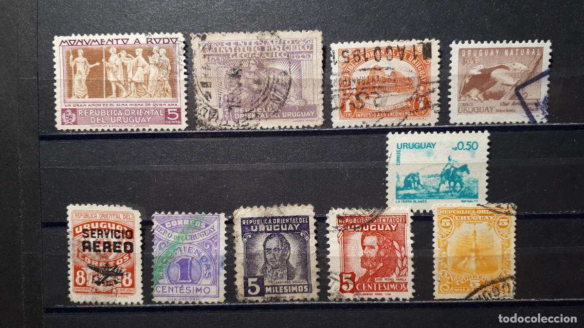 Sellos: URUGUAY. &deg;. Sellos a catalogar - Foto 1