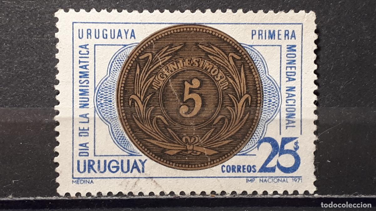 Sellos: URUGUAY. A&Ntilde;O 1971. &deg;. YVERT 801 - Foto 1