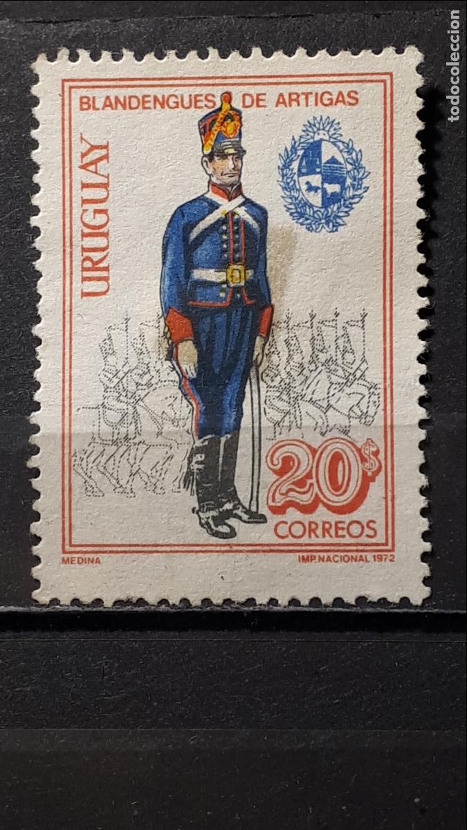 Sellos: URUGUAY. A&Ntilde;O 1972. (*). YVERT 839 - Foto 1
