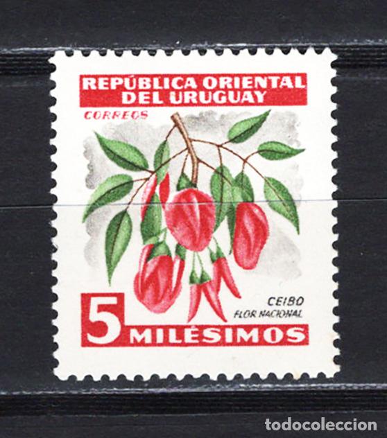 Sellos: URUGUAY 1954 nuevo FLORA Yvert 623 - Foto 1