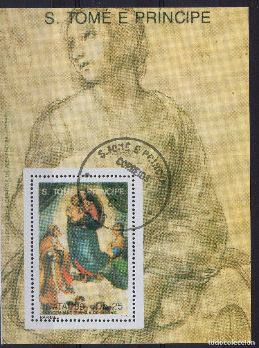 Sellos: SAO TOME ET PRINCIPE 1989 STAMP MICHEL ST BL224