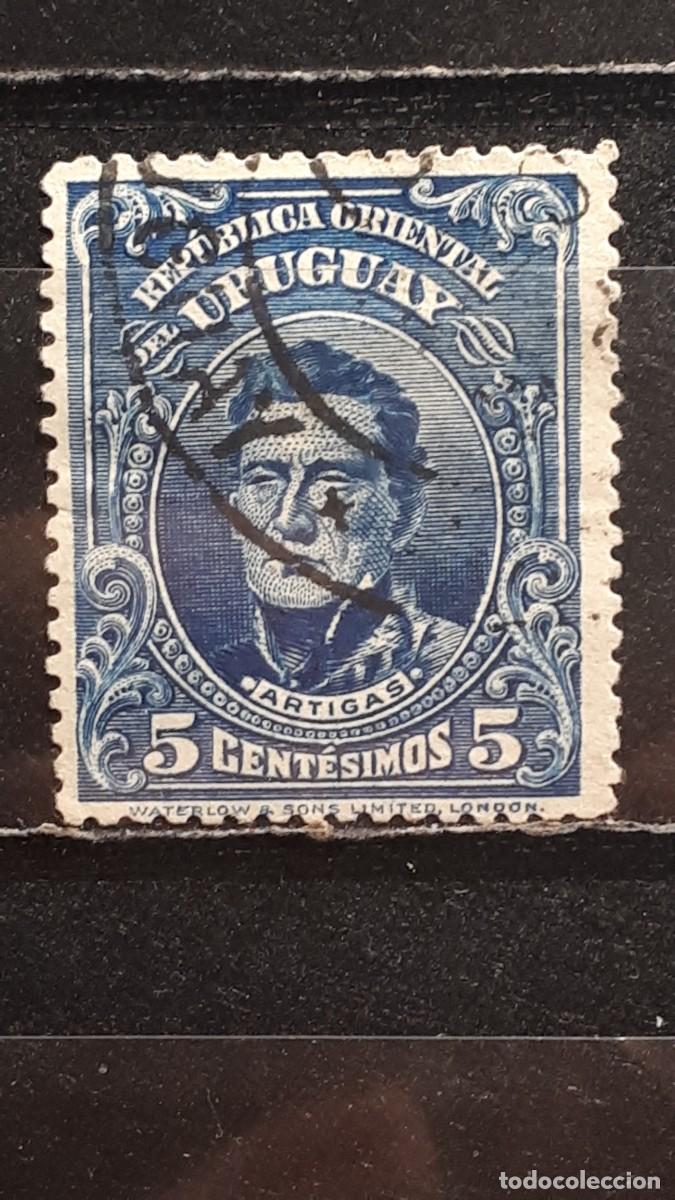 Sellos: URUGUAY. A&Ntilde;O 1910. &deg;. YVERT 189