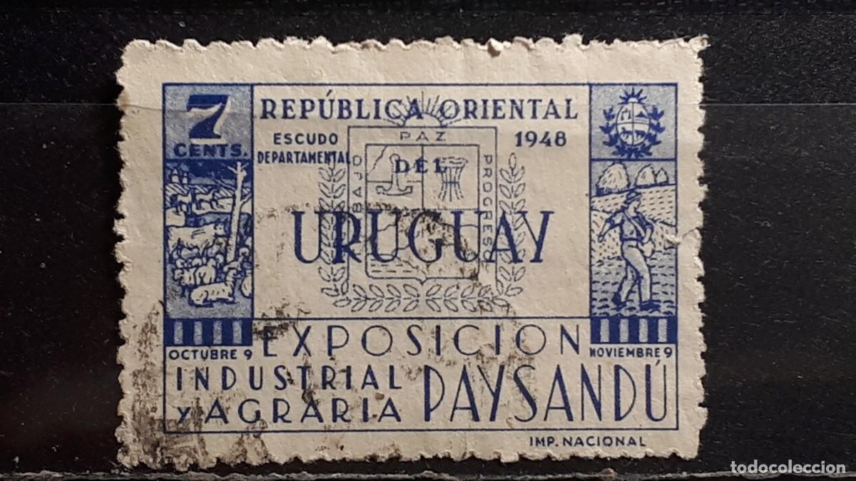 Sellos: URUGUAY. A&Ntilde;O 1948. &deg;. YVERT 594