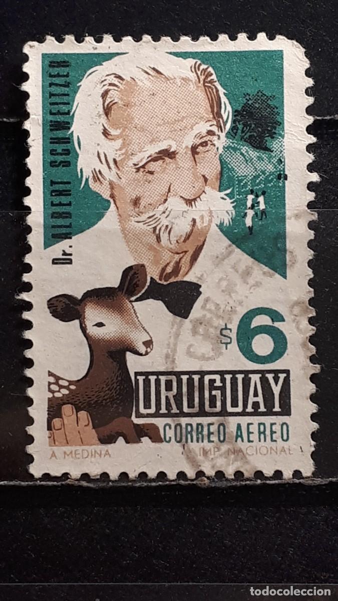 Sellos: URUGUAY. A&Ntilde;O 1967. &deg;. YVERT A&eacute;reo 307