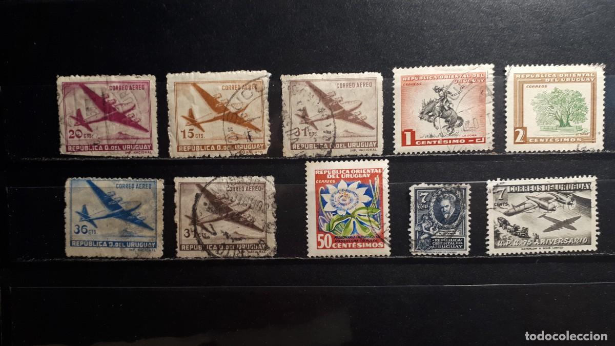 Sellos: URUGUAY. &deg;. A CATALOGAR.