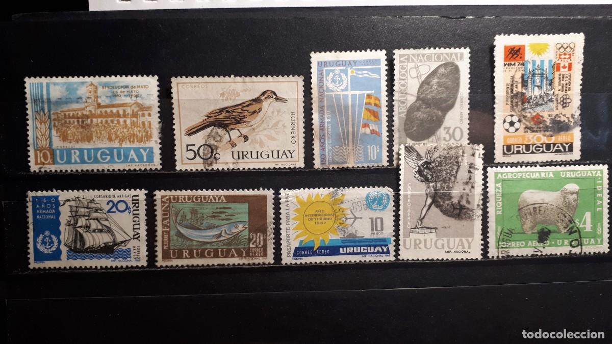 Sellos: URUGUAY. &deg;. A CATALOGAR.