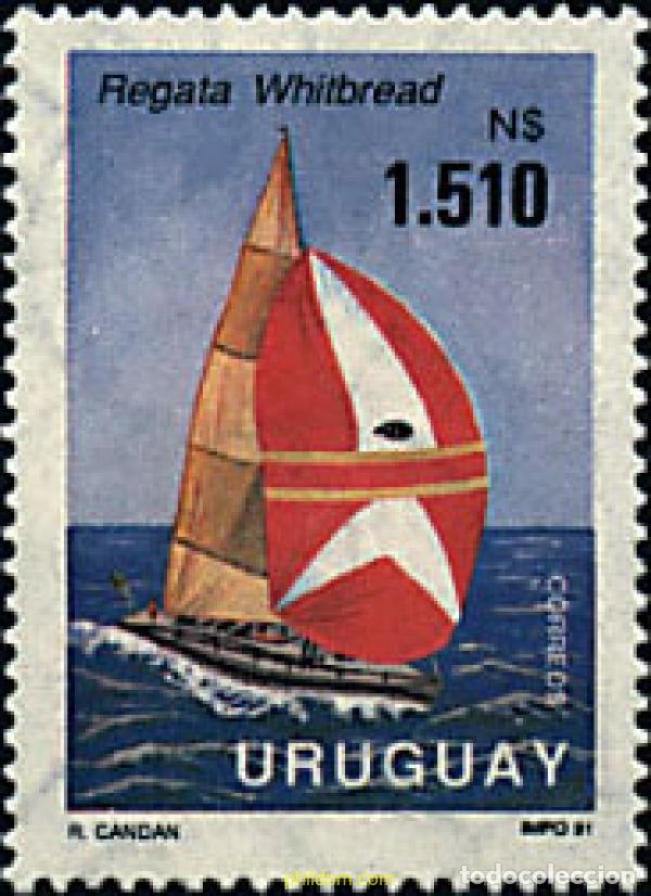 Sellos: 27116 MNH URUGUAY 1991 REGATA WHITBREAD.
