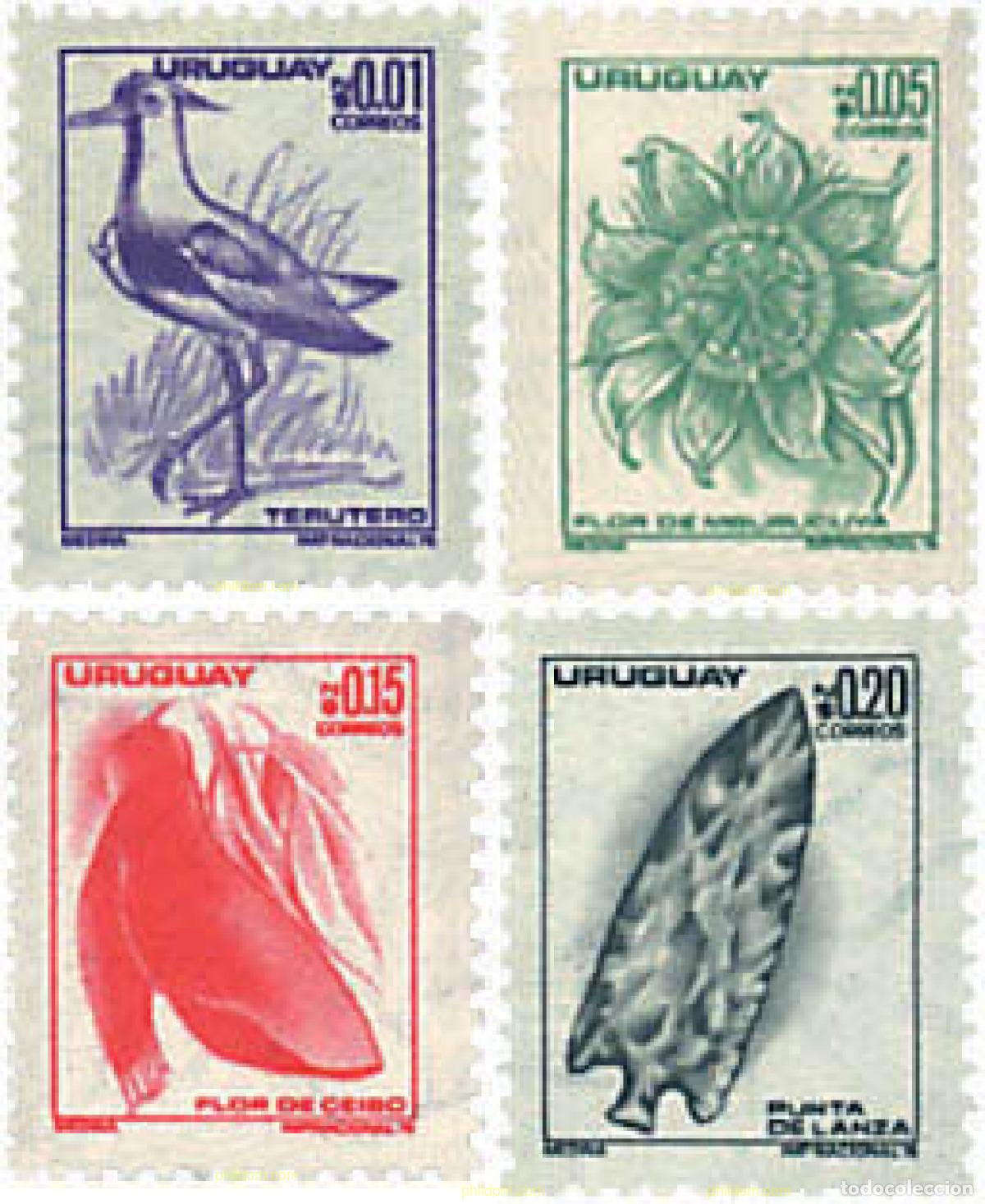 Sellos: 687113 MNH URUGUAY 1976 MOTIVOS VARIOS