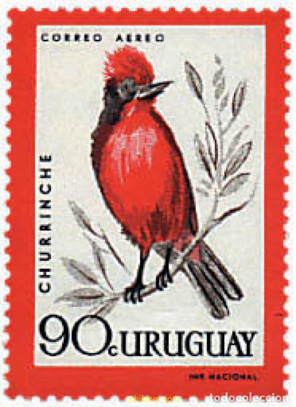 Sellos: 235002 MNH URUGUAY 1962 AVES AUTOCTONAS
