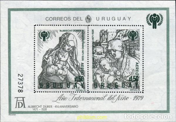 Selos: 72234 MNH URUGUAY 1979 A&Ntilde;O INTERNACIONAL DEL NI&Ntilde;O