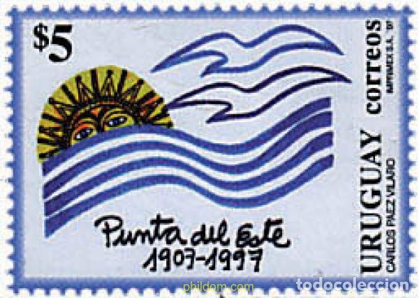 Sellos: 50137 MNH URUGUAY 1997 90 ANIVERSARIO DE PUNTA DEL ESTE