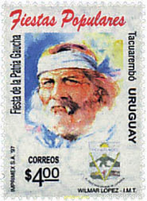 Sellos: 50126 MNH URUGUAY 1997 FIESTAS POPULARES. FIESTA DE LA PATRIA GAUCHA