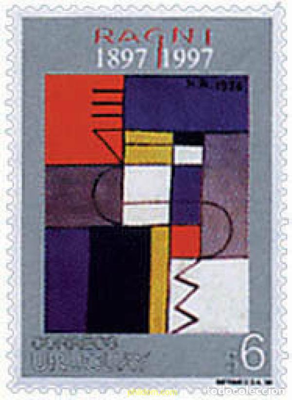 Sellos: 50173 MNH URUGUAY 1998 CENTENARIO DEL NACIMIENTO DE RAGNI