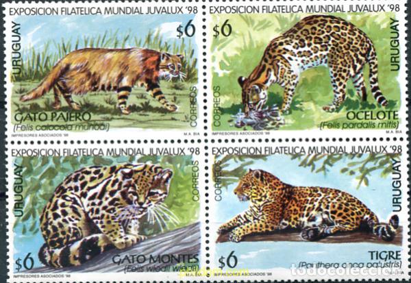 Sellos: 6546 MNH URUGUAY 1998 JUVALUX 98. EXPOSICION FILATELICA INTERNACIONAL JUVENIL