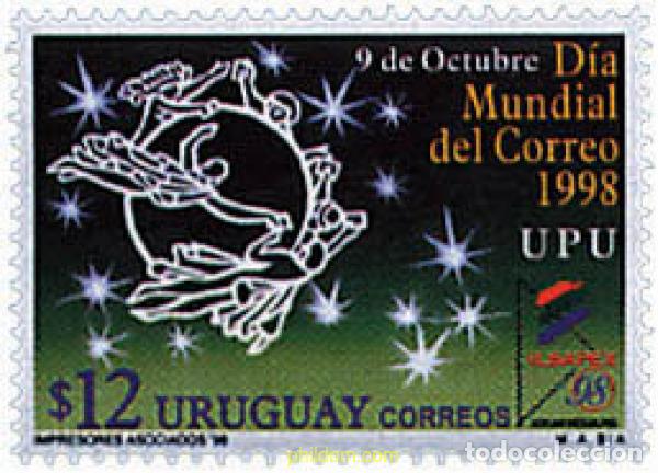 Sellos: 52236 MNH URUGUAY 1998 DIA MUNDIAL DEL CORREO