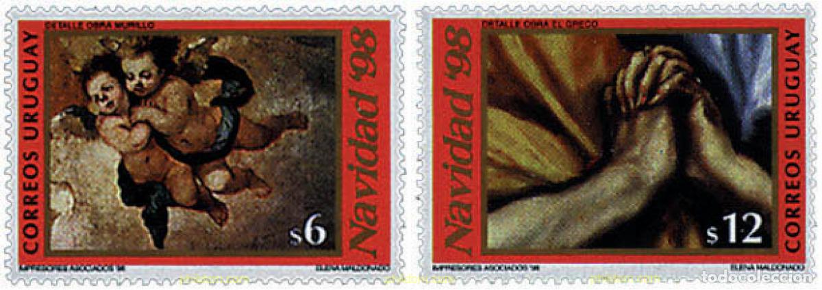 Sellos: 52246 MNH URUGUAY 1998 NAVIDAD