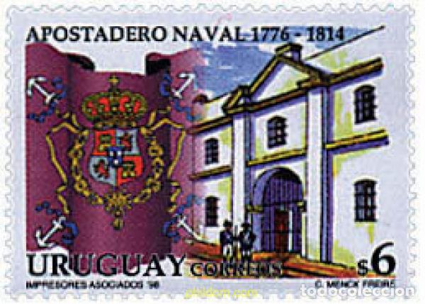 Sellos: 50172 MNH URUGUAY 1998 PUERTO MILITAR BAJO LA VICE-REYALME DE RIO DE PLATA