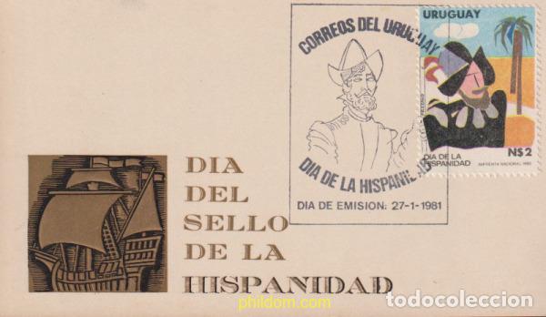 Sellos: 380366 MNH URUGUAY 1981 DIA HISPANO-LATINOAMERICANO