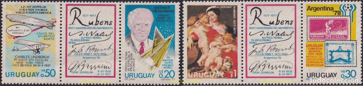 Sellos: 138847 MNH URUGUAY 1977 ACONTECIMIENTOS VARIOS