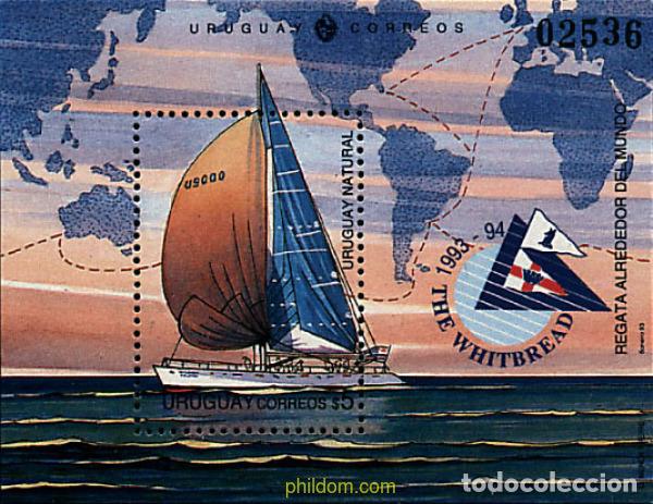 Sellos: 54505 MNH URUGUAY 1993 REGATA ALREDEDOR DEL MUNDO