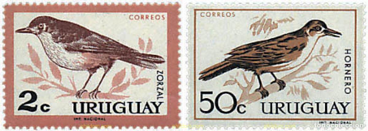 Stamps: 235000 MNH URUGUAY 1963 AVES AUTOCTONAS