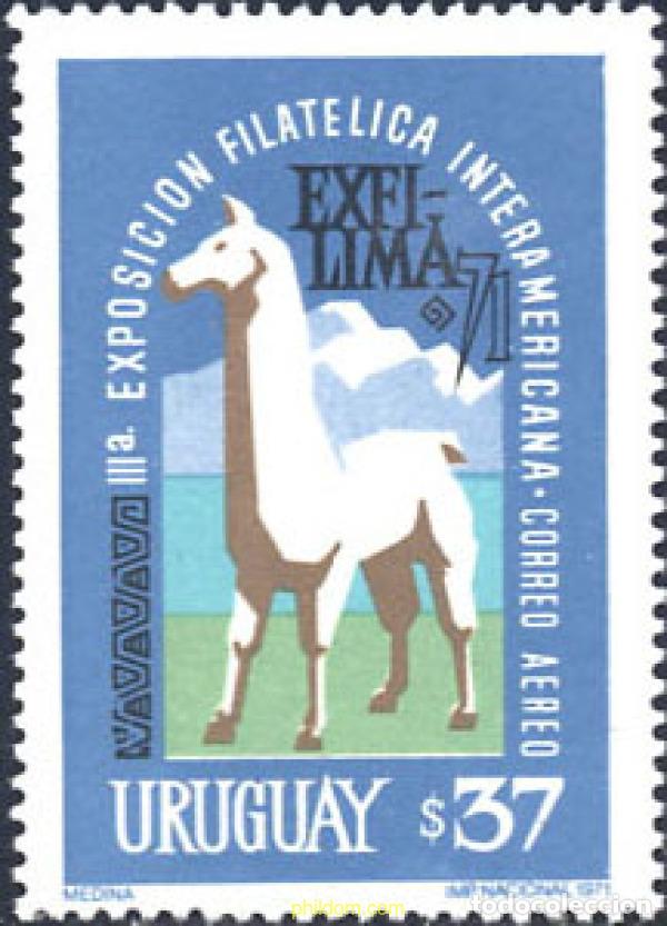 Sellos: 28707 MNH URUGUAY 1971 MAMIFEROS