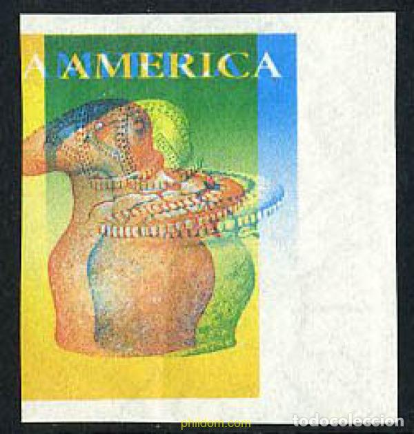 Sellos: 201739 MNH URUGUAY 1989 AMERICA-UPAEP 1989 - PUEBLOS PRECOLOMBIANOS, USOS Y COSTUMBRES