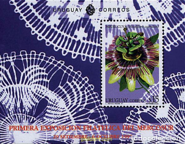 Sellos: 92608 MNH URUGUAY 1997 PRIMERA EXPOSICION FILATELICA DEL MERCOSUR