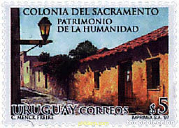 Sellos: 50138 MNH URUGUAY 1997 COLONIA DEL SACRAMENTO, PATRIMONIO DE LA HUMANIDAD