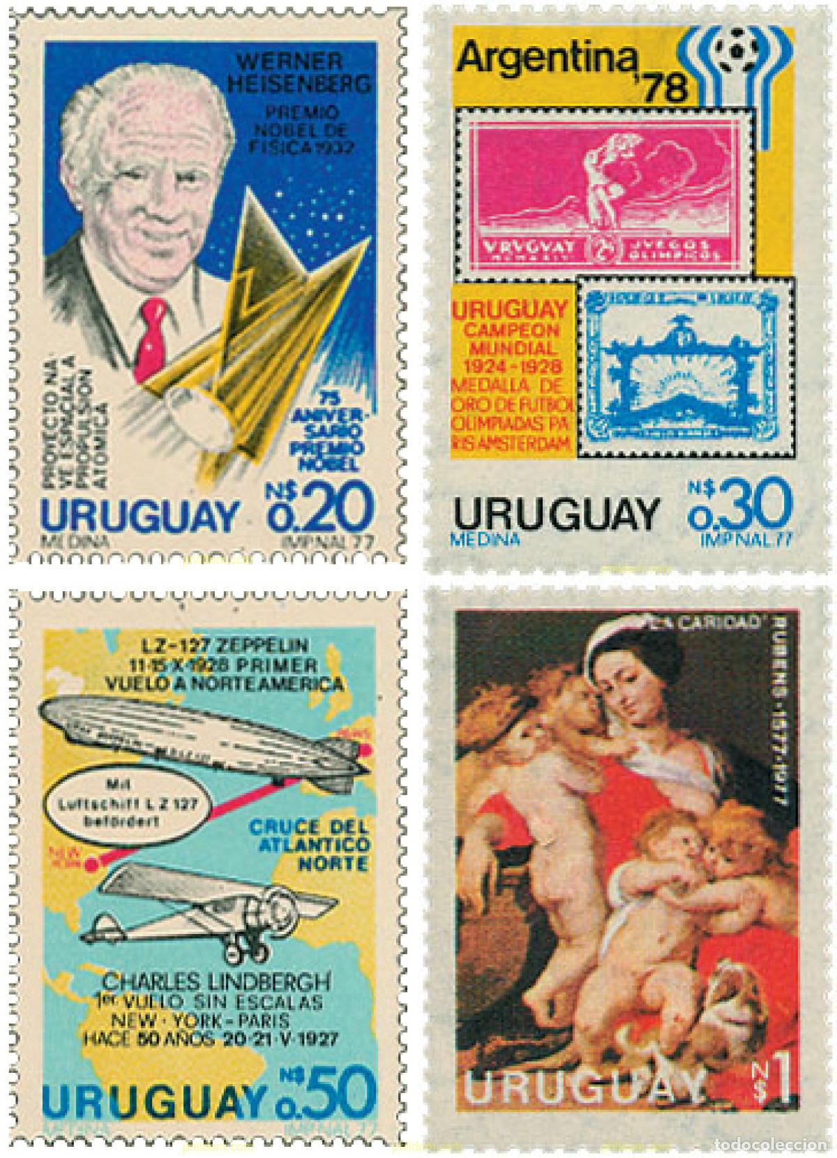 Briefmarken: 27100 MNH URUGUAY 1977 ACONTECIMIENTOS VARIOS