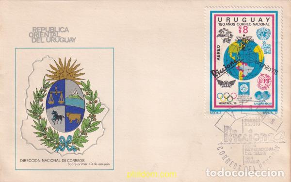 Sellos: 549060 MNH URUGUAY 1978 RICCIONE Y EURPHILA 78. EXPOSICIONES FILATELICAS