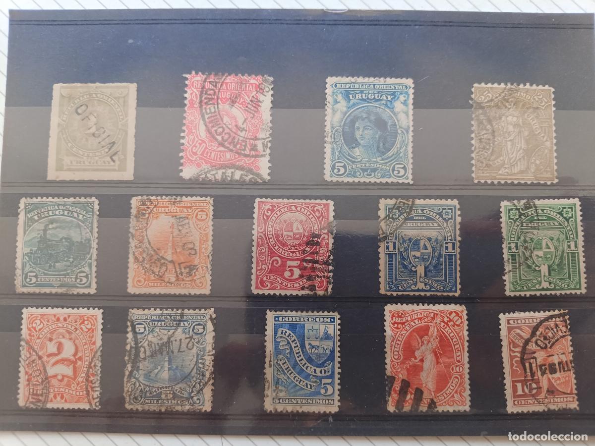 Sellos: Lote de sellos, Uruguay