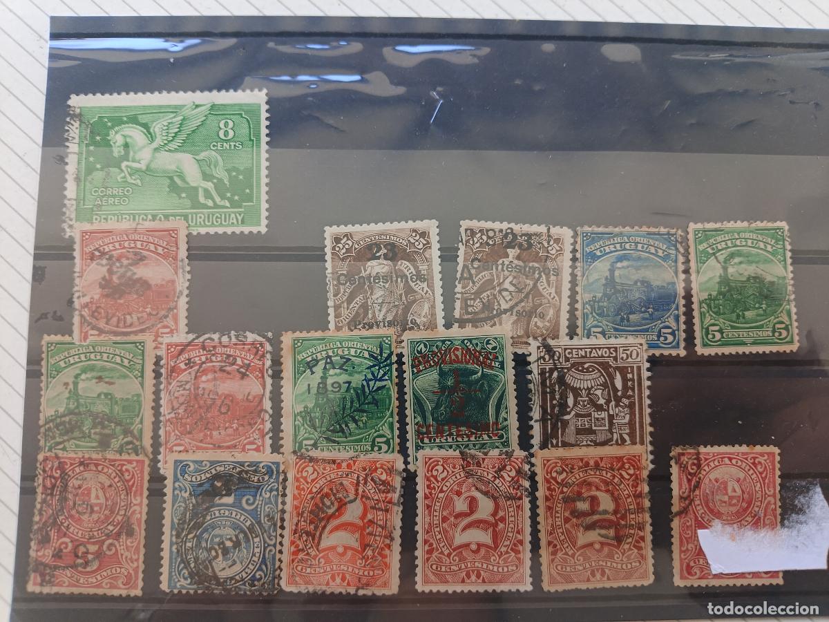 Sellos: Uruguay. Lote de sellos