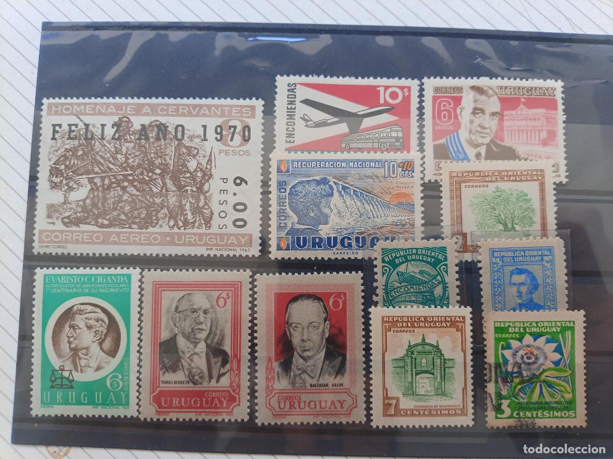 Sellos: Uruguay. Lote de sellos