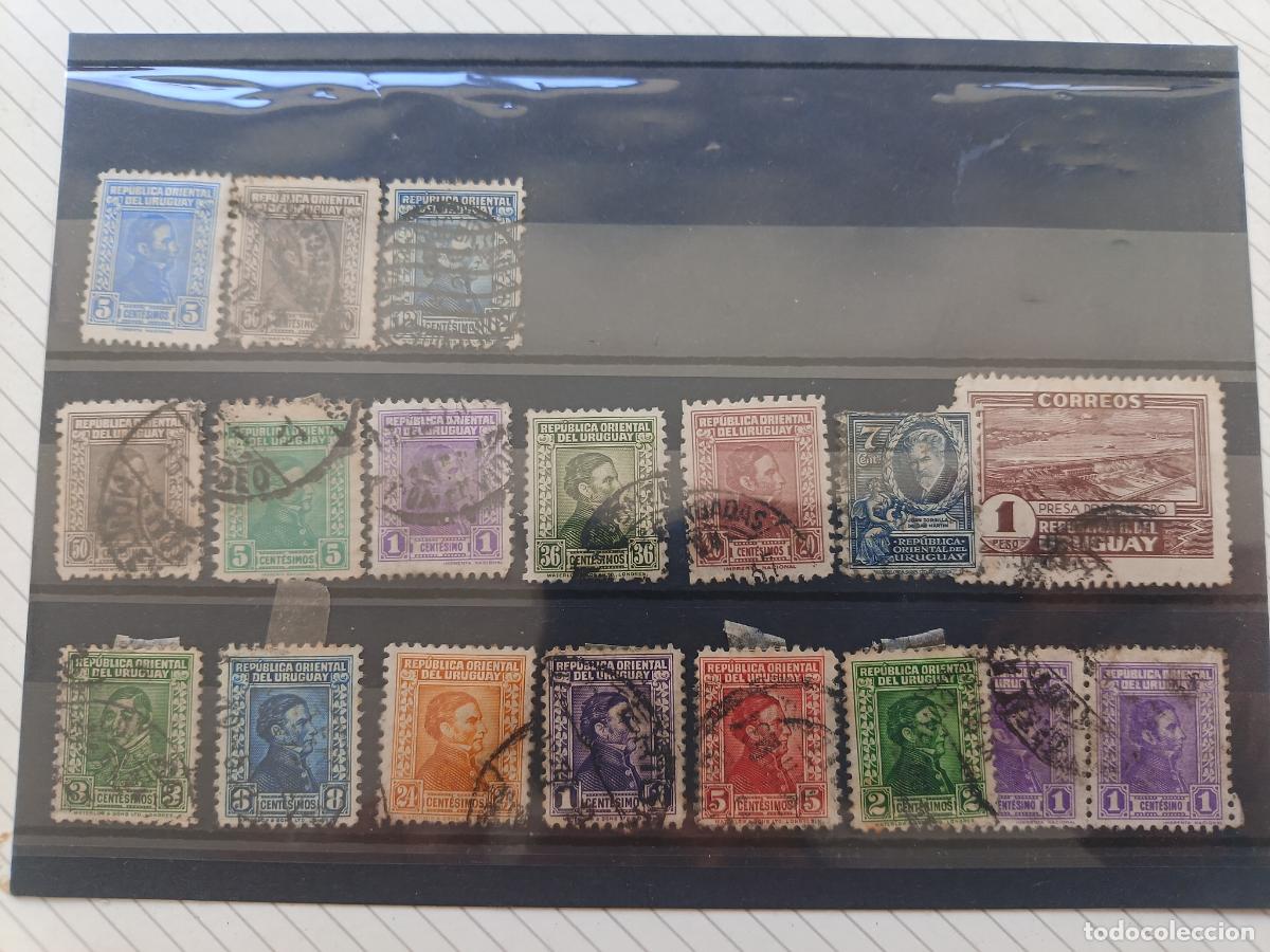 Sellos: Uruguay. Lote de sellos