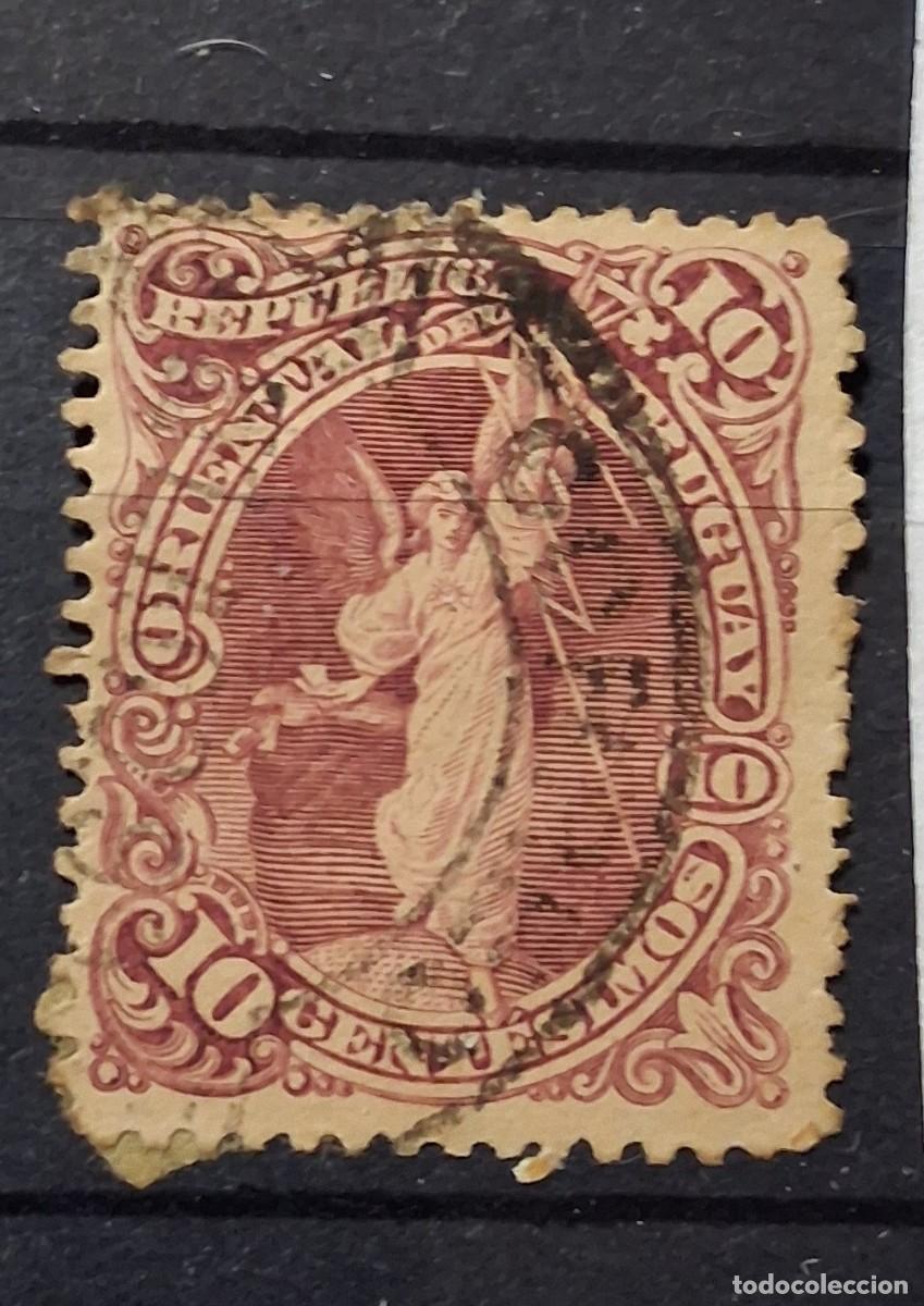 Sellos: URUGUAY, 1899, CAT.YT. 149.