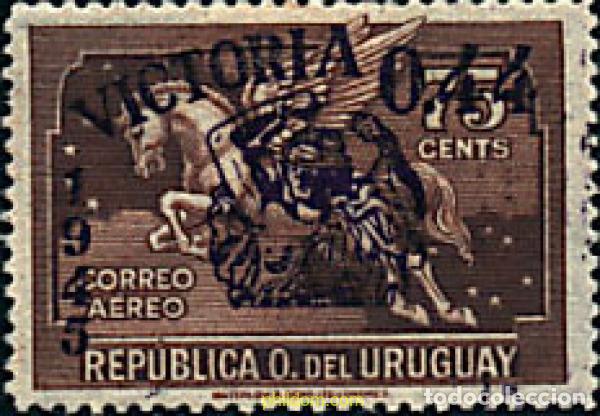Sellos: 688750 HINGED URUGUAY 1945 VICTORIA DE LOS ALIADOS